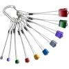 image:imageBLACK DIAMOND Classic Stopper Set  Durable Aluminum Nuts  ColorCoded  Essential Passive Protection for Trad Rock Climbing413
