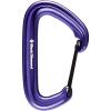 image:imageBLACK DIAMOND LiteWire Carabiner  Lightweight HotForged Wiregate  Durable Aluminum Build  Smooth Clipping for Trad amp Sport Rock ClimbingPurple Single