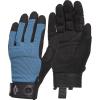 image:imageBLACK DIAMOND Mens Crag Gloves  Breathable Stretch Mesh  Synthetic Leather Palm  Durable Protection for Belaying amp Via FerrataAstral Blue FullFinger