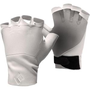 image:imageBLACK DIAMOND Crack Gloves  Synthetic Suede Construction  3D Patterned Fit  Durable Comfortable Protection for Trad Rock ClimbingWhite