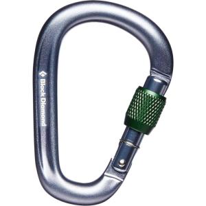 image:imageBlack Diamond Pearlock Screwgate CarabinerGrey