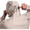 image:imageBLACK DIAMOND Mens Fineline Stretch Shell  BDdry Waterproof Jacket  Stretch Rain Shell  Packable Hiking amp Climbing LayerMoonstone