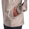 image:imageBLACK DIAMOND Mens Fineline Stretch Shell  BDdry Waterproof Jacket  Stretch Rain Shell  Packable Hiking amp Climbing LayerMoonstone