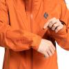 image:imageBLACK DIAMOND Mens Fineline Stretch Shell  BDdry Waterproof Jacket  Stretch Rain Shell  Packable Hiking amp Climbing LayerSaffron