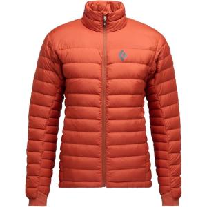 image:imageBLACK DIAMOND Mens Access Down 20 Jacket  800 Fill Down Insulation  Lightweight Packable  Cold Weather Alpine LayerBurnt Sienna