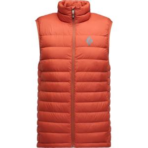 image:imageBLACK DIAMOND Mens Access Down 20 Vest  800 Fill Down Insulation  Lightweight Packable  Core Warmth Alpine LayerBurnt Sienna