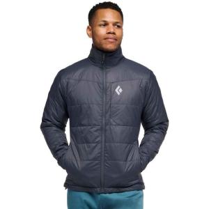 image:imageBLACK DIAMOND Mens Solution 20 Jacket  Stretch Fleece Insulated Midlayer  Breathable Lightweight Alpine amp Climbing WearCharcoal