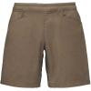 image:imageBLACK DIAMOND Mens Notion Shorts  Stretch Organic Cotton Climbing Fit Elastic Waist Drawcord Durable Gym amp Crag WearWalnut