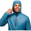 image:imageBLACK DIAMOND Mens Solution 20 Hoody  Stretch Fleece Insulated Midlayer  Breathable Lightweight Climbing amp Alpine LayerCreek Blue