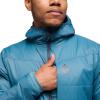 image:imageBLACK DIAMOND Mens Solution 20 Hoody  Stretch Fleece Insulated Midlayer  Breathable Lightweight Climbing amp Alpine LayerCreek Blue