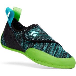 image:imageBLACK DIAMOND Kids Momentum Climbing Shoes  Knit Upper  Durable 43mm Rubber Sole  HookandLoop Closure for Gym amp OutdoorEnvy Green