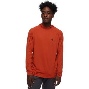 image:imageBLACK DIAMOND Mens Alpenglow Hoody  UPF Sun Protection  Lightweight Stretch Fabric  Breathable for Climbing amp Hiking GearBurnt Sienna