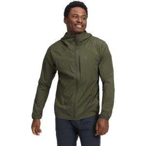 image:imageBLACK DIAMOND Mens Alpine Start Hoody  Ultralight Softshell  Stretch WindResistant  Packable for Climbing amp HikingDark Moss