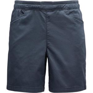 image:imageBLACK DIAMOND Mens Notion Shorts  Stretch Organic Cotton Climbing Fit Elastic Waist Drawcord Durable Gym amp Crag WearCharcoal