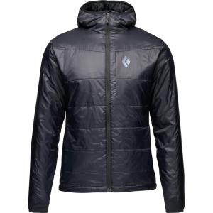 image:imageBLACK DIAMOND Mens Solution 20 Hoody  Stretch Fleece Insulated Midlayer  Breathable Lightweight Climbing amp Alpine LayerBlack