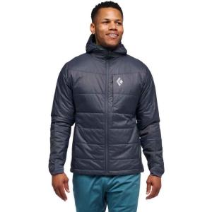 image:imageBLACK DIAMOND Mens Solution 20 Hoody  Stretch Fleece Insulated Midlayer  Breathable Lightweight Climbing amp Alpine LayerCharcoal