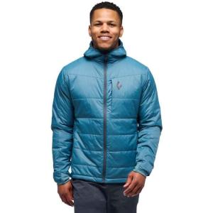 image:imageBLACK DIAMOND Mens Solution 20 Hoody  Stretch Fleece Insulated Midlayer  Breathable Lightweight Climbing amp Alpine LayerCreek Blue