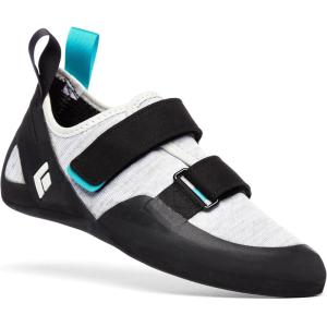 image:imageBLACK DIAMOND Womens Momentum Rock Climbing Shoes  Engineered Knit Upper  43mm Rubber Outsole  Breathable AllDay ComfortBlackalloy