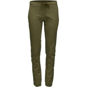 image:imageBLACK DIAMOND Womens Notion Pants  Stretch Organic Cotton  Climbing Fit  Elastic Waist  Durable Gym amp Crag PantsSergeant