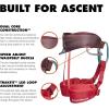 image:imageBLACK DIAMOND Kids Momentum Rock Climbing Harness  Adjustable Waist amp Leg Loops  For Indoor amp Outdoor ClimbingWild Rose