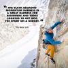 image:imageBLACK DIAMOND Mens Momentum Rock Climbing Harness  Dual Core Construction  Adjustable Waist amp Leg LoopsMoonstone