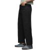 image:imageBLACK DIAMOND Womens Dirtbag Pants  Organic Cotton Canvas  Relaxed Fit  Elastic Waist  Durable Climbing amp Work PantsBlack