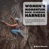 image:imageBLACK DIAMOND Womens Momentum Rock Climbing Harness  Dual Core Construction  Adjustable Waist amp Leg LoopsAqua Verde Package 10