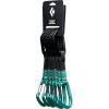 image:imageBLACK DIAMOND HotForge Hybrid Quickdraw  Keylock Top amp Wiregate Bottom  Durable Dogbone  Sport amp Trad Rock Climbing DrawClean Green 6Pack