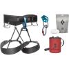 image:imageBLACK DIAMOND Mens Momentum Rock Climbing Harness  Dual Core Construction  Adjustable Waist amp Leg LoopsAnthracite Package 10