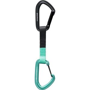 image:imageBLACK DIAMOND HotForge Hybrid Quickdraw  Keylock Top amp Wiregate Bottom  Durable Dogbone  Sport amp Trad Rock Climbing DrawClean Green Single