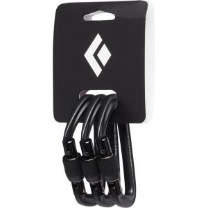 image:imageBLACK DIAMOND HotForge Screwgate Carabiner  Lightweight Aluminum Locking Carabiners  for Rock Climbing Mountaineering Camping OutdoorBlack 3Pack