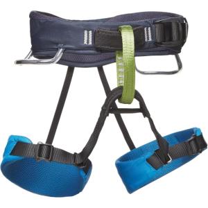 image:imageBLACK DIAMOND Kids Momentum Rock Climbing Harness  Adjustable Waist amp Leg Loops  For Indoor amp Outdoor ClimbingBlack