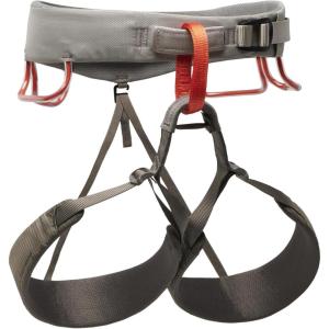 image:imageBLACK DIAMOND Mens Momentum Rock Climbing Harness  Dual Core Construction  Adjustable Waist amp Leg LoopsMoonstone