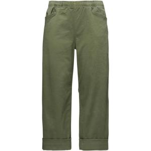 image:imageBLACK DIAMOND Womens Dirtbag Pants  Organic Cotton Canvas  Relaxed Fit  Elastic Waist  Durable Climbing amp Work PantsTundra