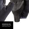 image:imageBLACK DIAMOND Trail Gloves  BDDry Waterproof Insert  Durable Goat Leather Palm  Lightweight Protection for Hiking amp TrekkingBlack