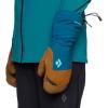 image:imageBLACK DIAMOND Womens Mercury SkiSnow Mitts  Contains BDDry Waterproof Insert  Includes Primaloft Gold Fleece Lining  Removable Liner MittensAzurite