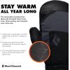 image:imageBLACK DIAMOND Womens Mercury SkiSnow Mitts  Contains BDDry Waterproof Insert  Includes Primaloft Gold Fleece Lining  Removable Liner MittensBlack 20