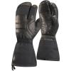 image:imageBLACK DIAMOND Mens Guide SkiSnow Gloves  Premium Leather Shell  Waterproof amp Insulated  Includes GoreTEX Insert Plus Warm Technology amp Goat Leather PalmBlack 20 3 Finger Gloves