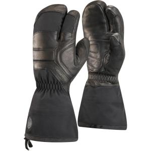 image:imageBLACK DIAMOND Mens Guide SkiSnow Gloves  Premium Leather Shell  Waterproof amp Insulated  Includes GoreTEX Insert Plus Warm Technology amp Goat Leather PalmBlack 20 3 Finger Gloves