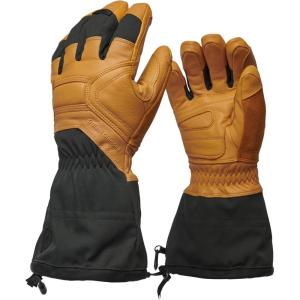 image:imageBLACK DIAMOND Mens Guide SkiSnow Gloves  Premium Leather Shell  Waterproof amp Insulated  Includes GoreTEX Insert Plus Warm Technology amp Goat Leather PalmBeeswax 20 5 Finger Gloves