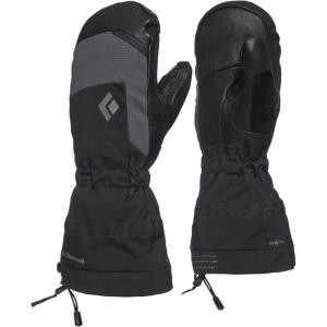 image:imageBLACK DIAMOND Mens Mercury SkiSnow Mitts  Contains BDDry Waterproof Insert  Includes Primaloft Gold Fleece Lining  Removable Liner MittensBlack 20