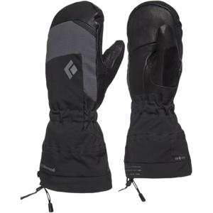 image:imageBLACK DIAMOND Mens Mercury SkiSnow Mitts  Contains BDDry Waterproof Insert  Includes Primaloft Gold Fleece Lining  Removable Liner MittensBlack