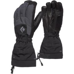 image:imageBLACK DIAMOND Mens Soloist Gloves  Waterproof BDDry Insert  Primaloft Gold Insulation  Removable Liner for Skiing amp MountaineeringBlack