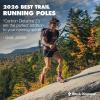 image:imageBLACK DIAMOND Distance Z Trekking Poles Pair  Ultralight  Foldable ZPole Design  Trail Running amp Hiking StabilityDesert Sky Carbon Fiber ZFolding