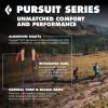 image:imageBLACK DIAMOND Pursuit Trekking Poles Pair  Natural Cork Grips  FlickLock Adjustable Aluminum Shafts  Ergonomic Poles for Hiking amp BackpackingCharcoalOctane Collapsible