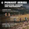 image:imageBLACK DIAMOND Pursuit Trekking Poles Pair  Natural Cork Grips  FlickLock Adjustable Aluminum Shafts  Ergonomic Poles for Hiking amp BackpackingCharcoalFoam Green Collapsible