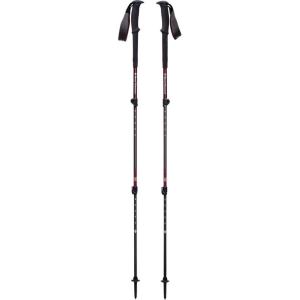 image:imageBLACK DIAMOND Trail Trekking Poles Pair  Lightweight Aluminum Hiking Poles  Natural Cork or Foam Grips  FlickLock Adjustable Shafts for AllSeason StabilityWomens Cherrywood
