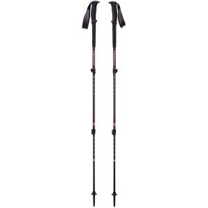 image:imageBLACK DIAMOND Trail Trekking Poles Pair  Lightweight Aluminum Hiking Poles  Natural Cork or Foam Grips  FlickLock Adjustable Shafts for AllSeason StabilityWomens Cherrywood w Rubber Tip Protectors
