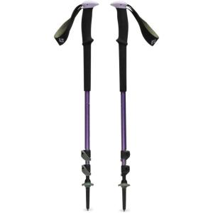 image:imageBLACK DIAMOND Trail Trekking Poles Pair  Lightweight Aluminum Hiking Poles  Natural Cork or Foam Grips  FlickLock Adjustable Shafts for AllSeason StabilitySoft Lilac