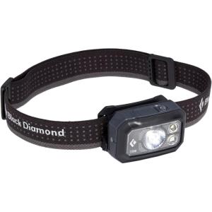image:imageBLACK DIAMOND Storm 400 Headlamp  400 Lumens Brightness  Waterproof amp Dimmable  3X AAA Battery Operated Included  Camping Hiking Running  Graphite